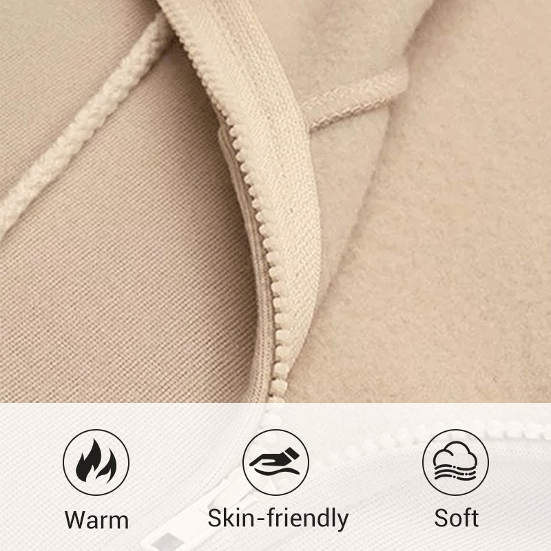 đ„BegrĂ€nsat Erbjudande 50% Rabattđ„ Damernas Höst/Vinter Hoodie med Dragkedja â Köp tvĂ„, fri frakt