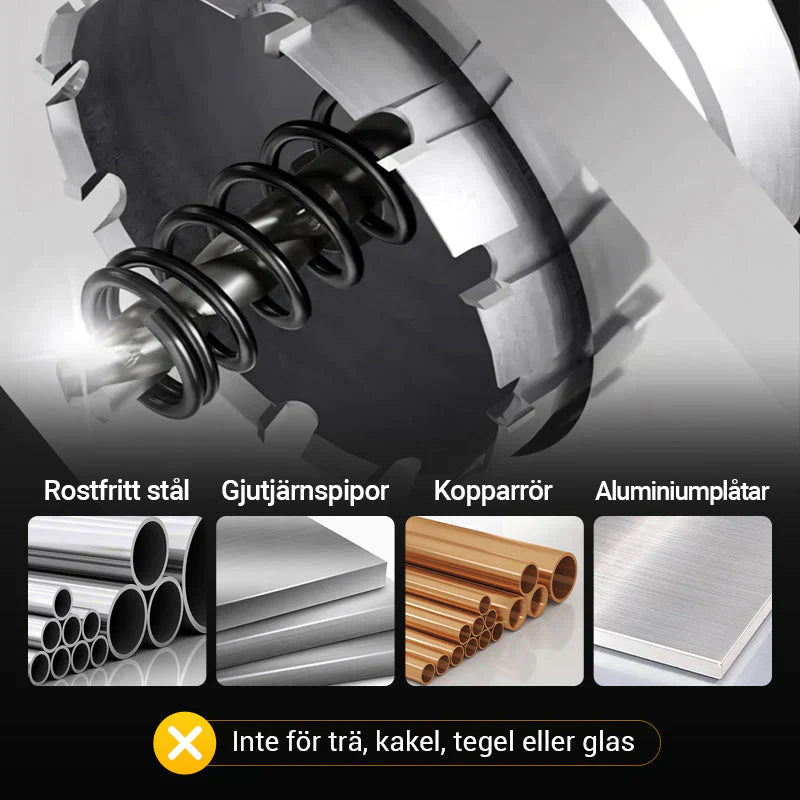 đ„ HĂ„rdmetallspetsad hĂ„lskĂ€rare för metall