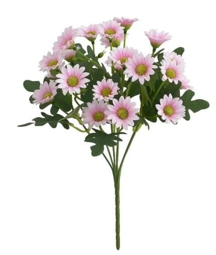 đ„ Konstgjorda utomhusblommor Sunset Mums â UV-bestĂ€ndiga, vattentĂ€ta, vindtĂ€ta