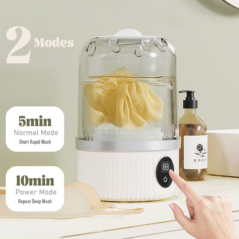 ✨ En liten maskin, specialdesignad för att tvätta underkläder, rent och bekymmersfritt!