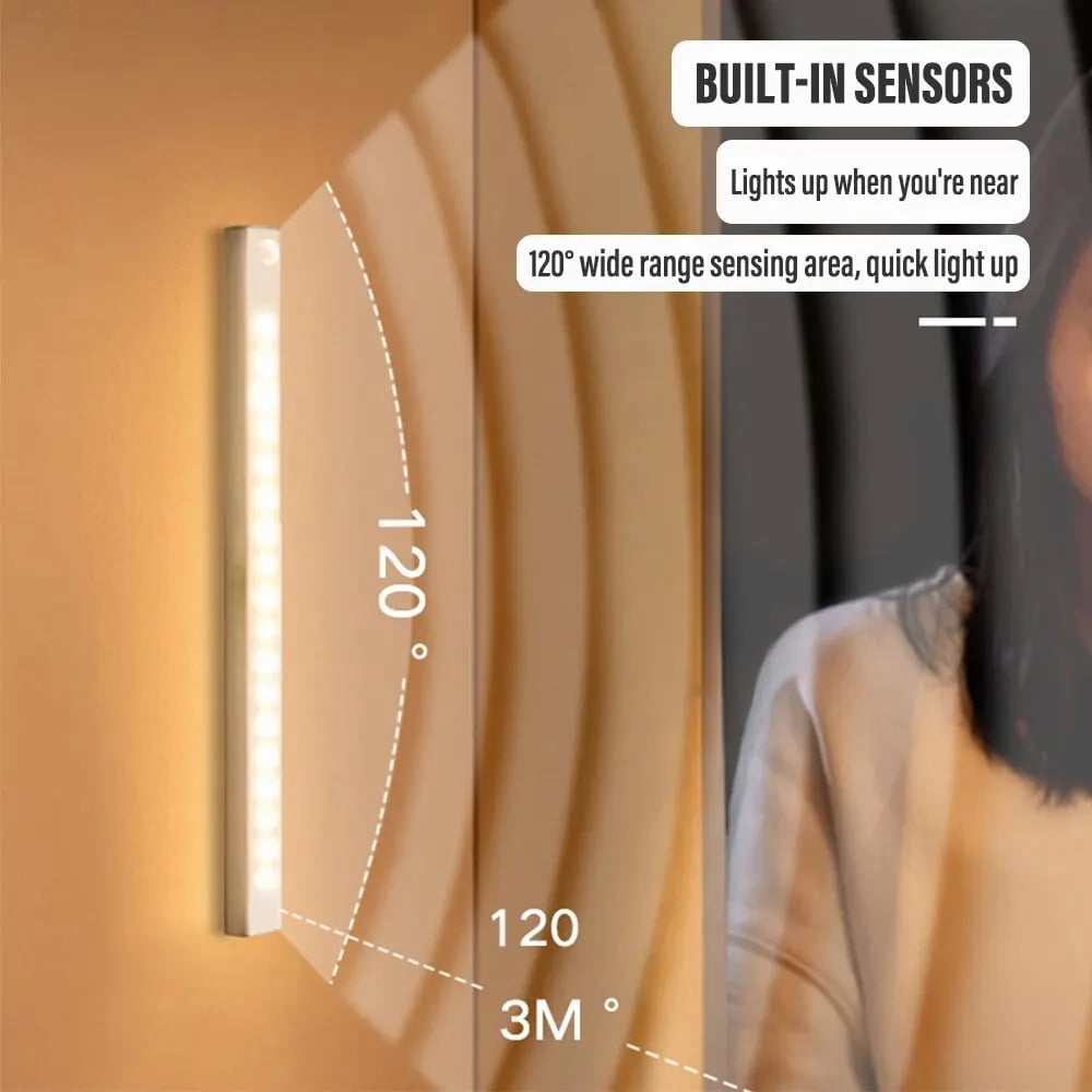 ⚡Sista dagen- Uppladdningsbara LED-lampor utan stans Smart Sensor Magnetic
