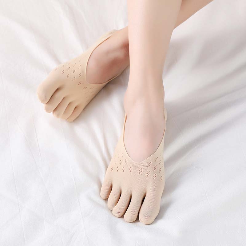 🦶Andningsbara sammetstrumpor (5-pack)