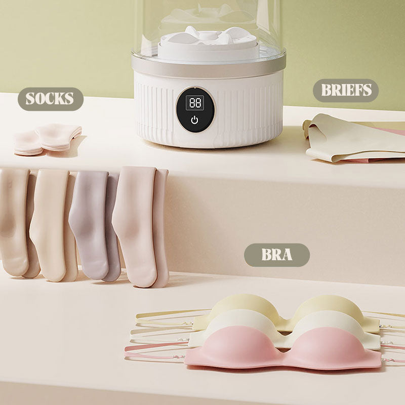 ✨ En liten maskin, specialdesignad för att tvätta underkläder, rent och bekymmersfritt!