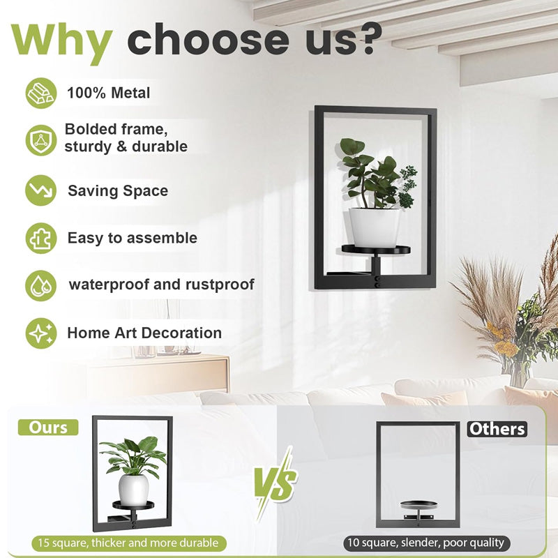 Wall Mounted Flower Stand