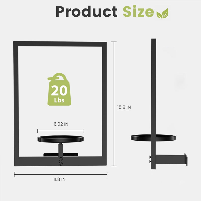 Wall Mounted Flower Stand