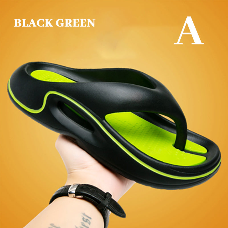 Bekväma Sommarsandaler Flip Flops Tjock Sula