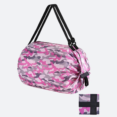 đFoldable Travel One-shoulder Portable Shopping Bag