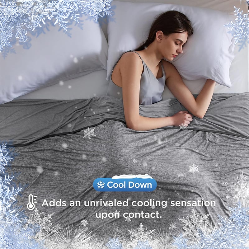 Den Ultimata Svalkande Sommarfilten/❄The Ultimate Cooling Summer Throw Blanket