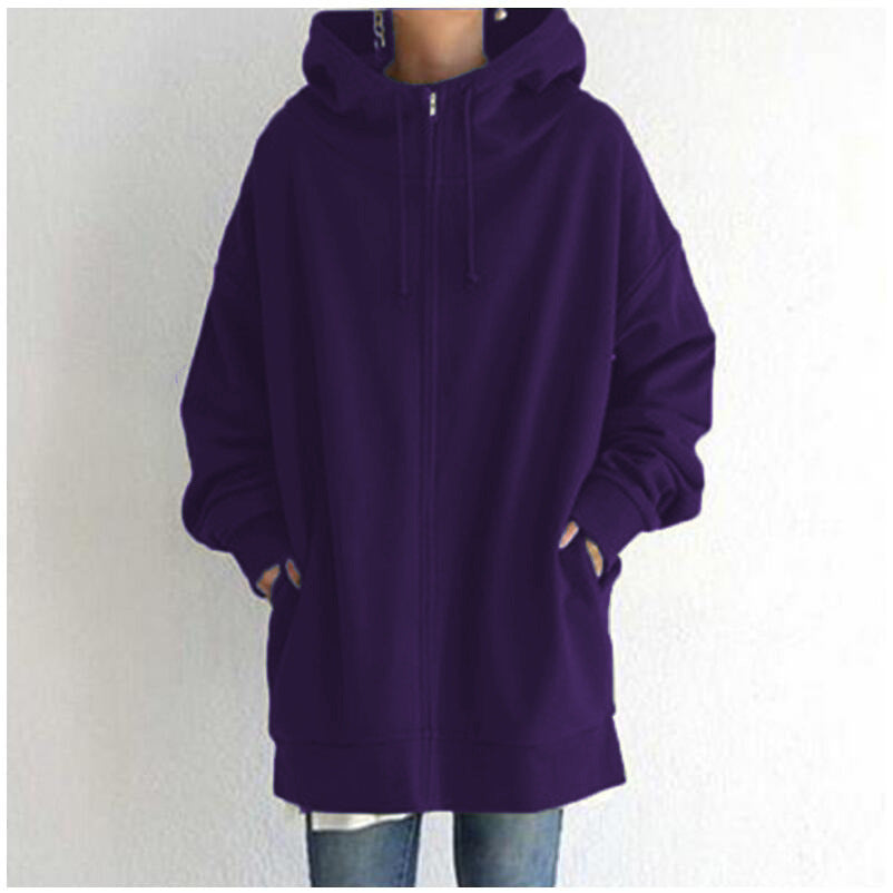 đ„BegrĂ€nsat Erbjudande 50% Rabattđ„ Damernas Höst/Vinter Hoodie med Dragkedja â Köp tvĂ„, fri frakt