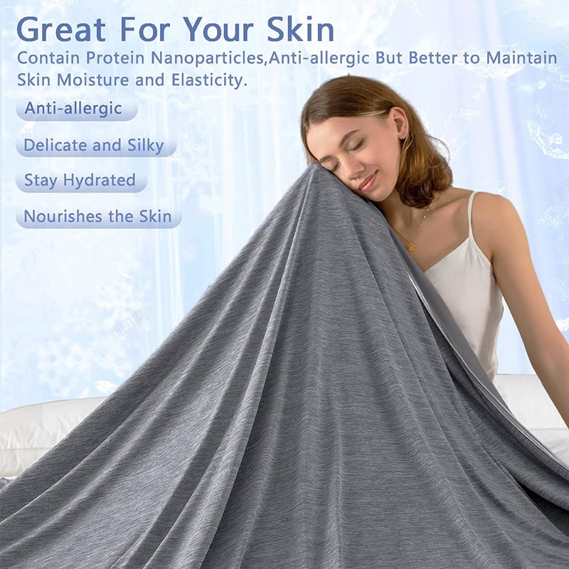 Den Ultimata Svalkande Sommarfilten/❄The Ultimate Cooling Summer Throw Blanket