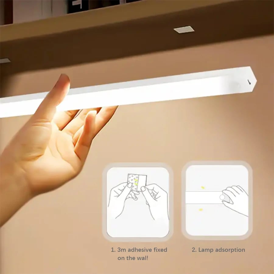 ⚡Sista dagen- Uppladdningsbara LED-lampor utan stans Smart Sensor Magnetic