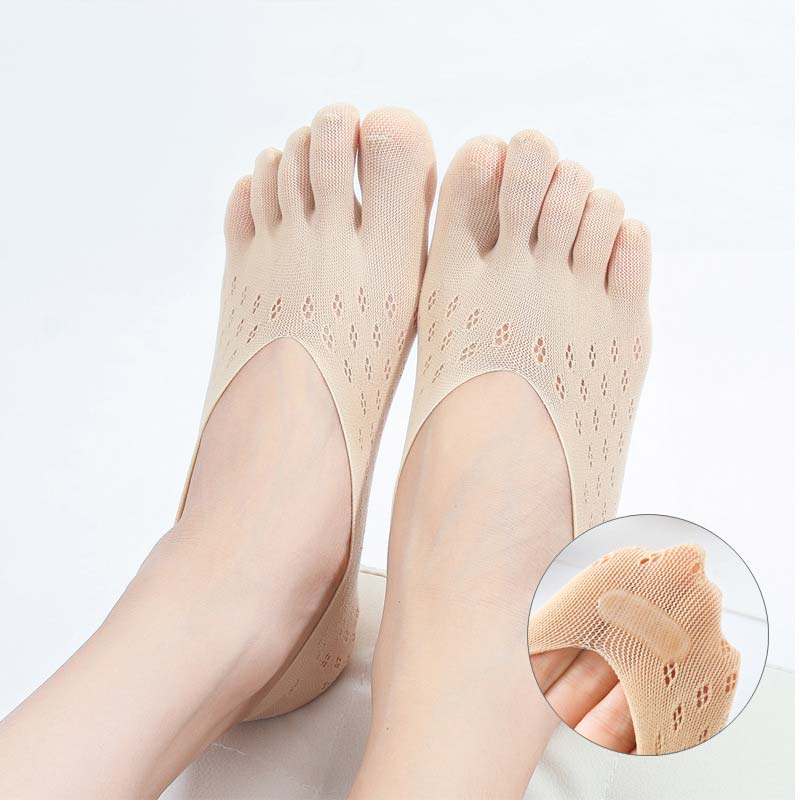 🦶Andningsbara sammetstrumpor (5-pack)