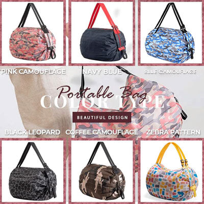 💁Foldable Travel One-shoulder Portable Shopping Bag