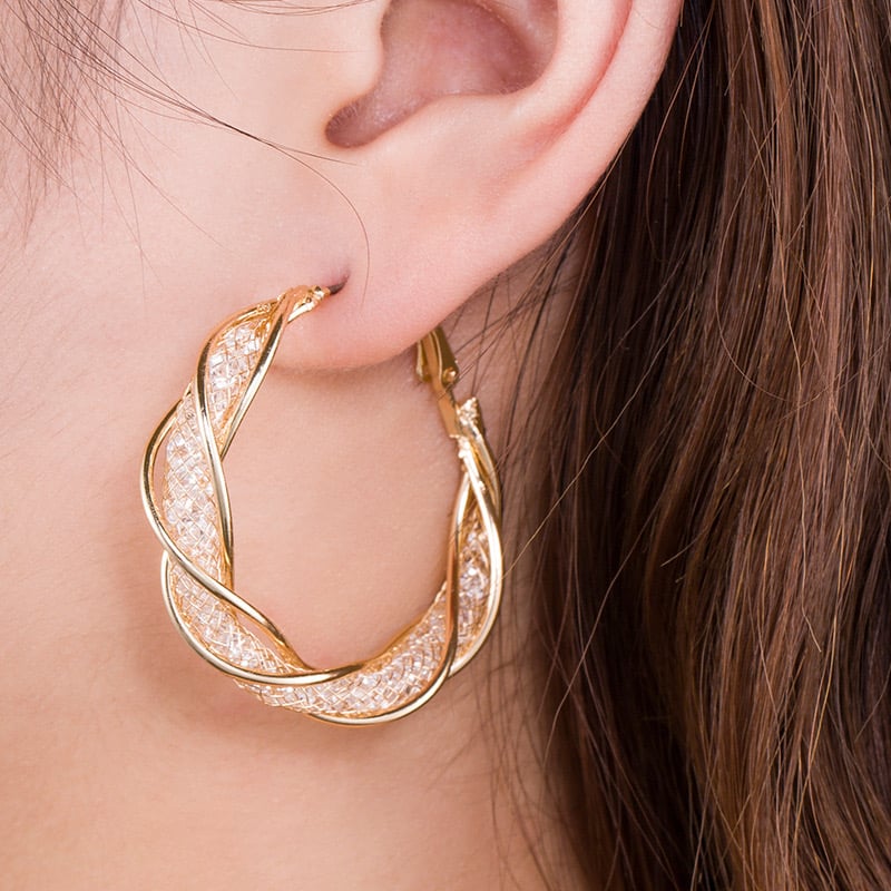 Mode Twist Örhängen/Fashion Twist Earrings