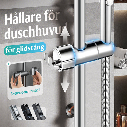 Ingen borrning krävs · Fäst och använd · Nytt val för duschfäste