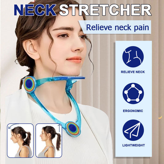 🌟Neck Stretcher – Relieve Neck & Back Pain Anytime, Anywhere!