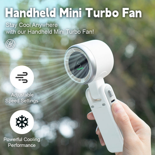 🌬️Handheld Mini Turbo Fan