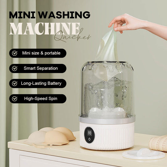 ✨ En liten maskin, specialdesignad för att tvätta underkläder, rent och bekymmersfritt!
