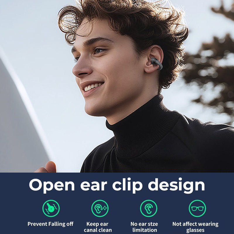 🎧Smarta Clip-On hörlurar