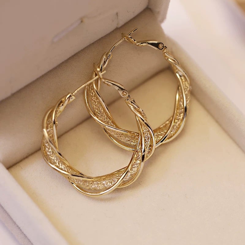Mode Twist Örhängen/Fashion Twist Earrings