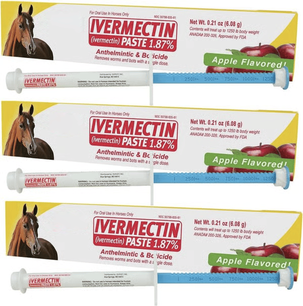 Ivermektin hästpasta 1,87% 6,08 g rör