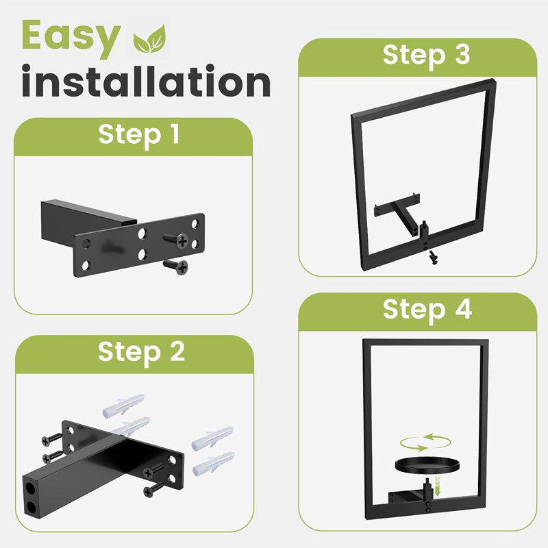 Wall Mounted Flower Stand
