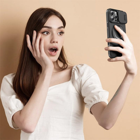 🍎Nytt Linkke kompatibelt med Apple 17 Pro Max mobiltelefonskal med fönsterhållare📱