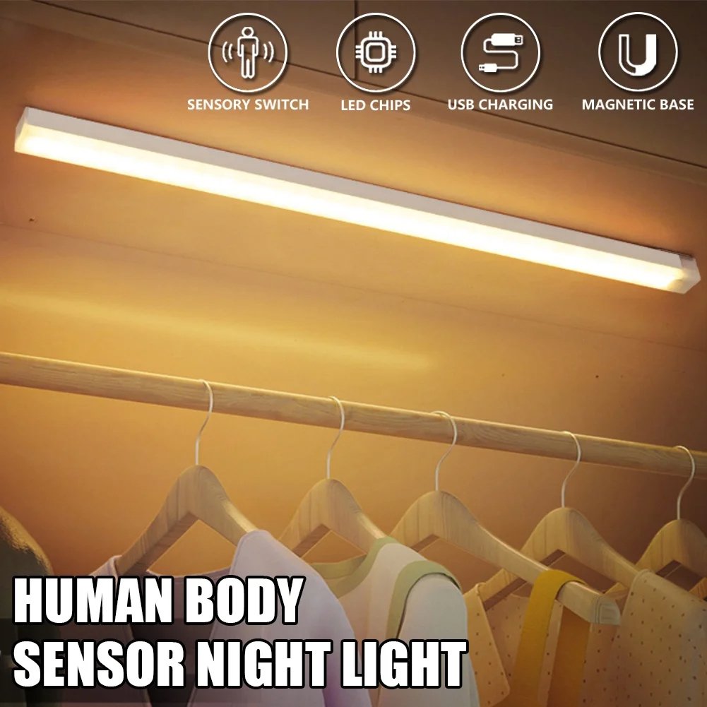 ⚡Sista dagen- Uppladdningsbara LED-lampor utan stans Smart Sensor Magnetic