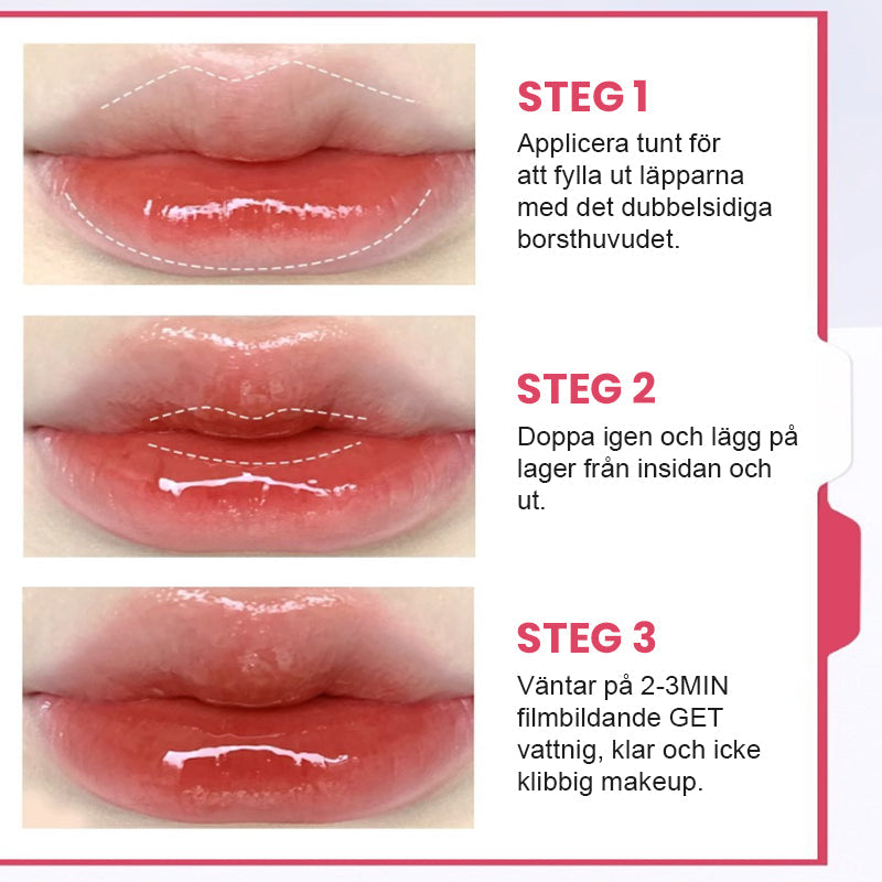 Spegelblankt Läppglans Som Inte Faller Av Eller Lämnar Märken På Muggar/Non-stick Mirror Lip Glaze