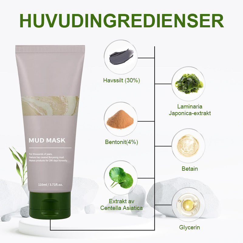 🌸Ansiktsrengörande Lermask