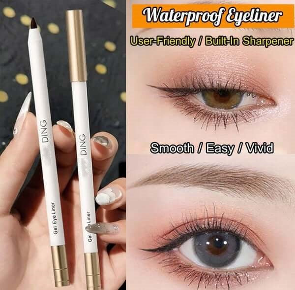 🔥 Köp 2, få 1 gratis 🔥 Snabbtorkande, vatten- och svettålig eyeliner