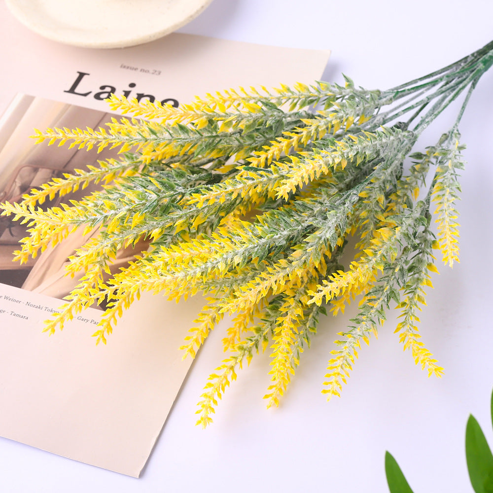 🍁Höstens konstgjorda blommor – heta fynd 🌻Utomhus konstgjorda lavendelblommor