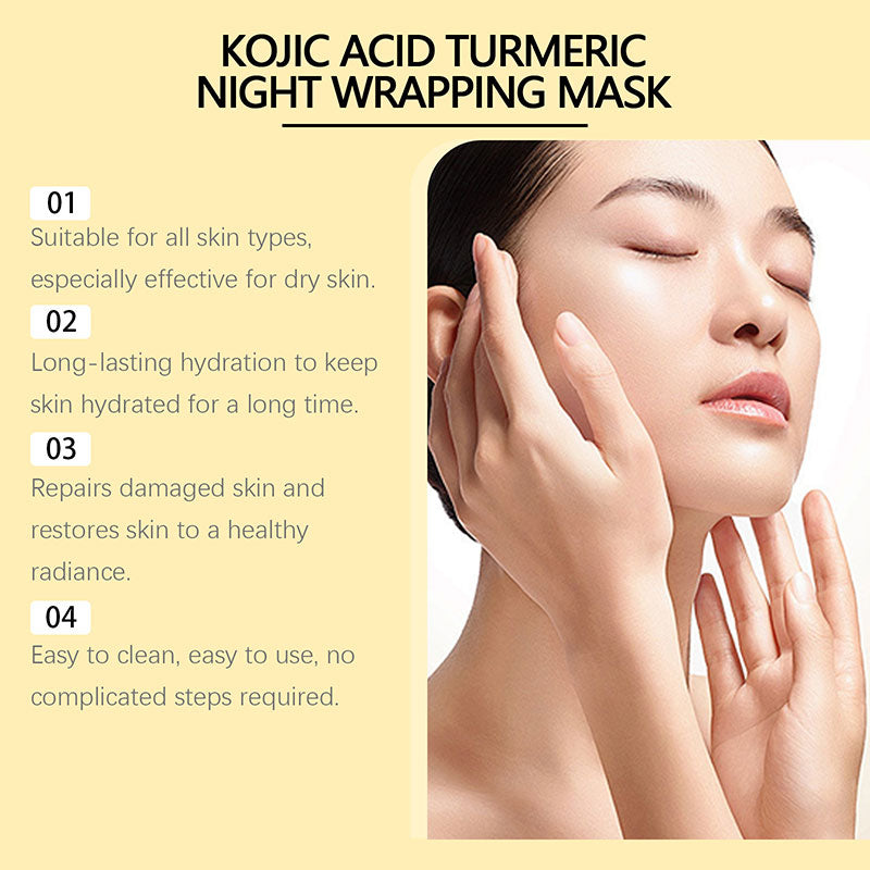 🔥Gurkmeja Kollagen Peeling Mask/Turmeric Collagen Peeling Mask