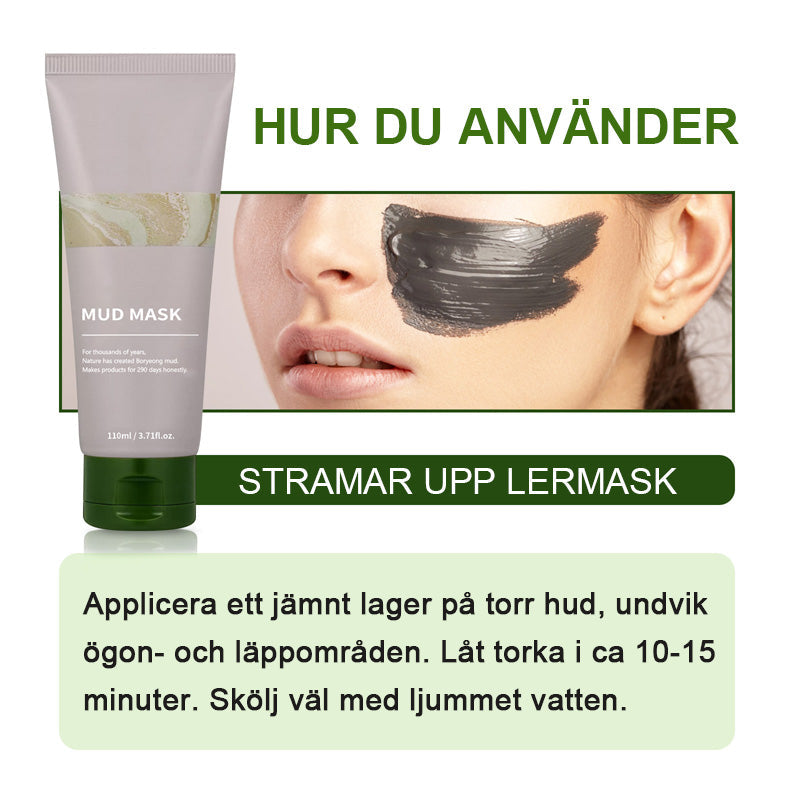🌸Ansiktsrengörande Lermask