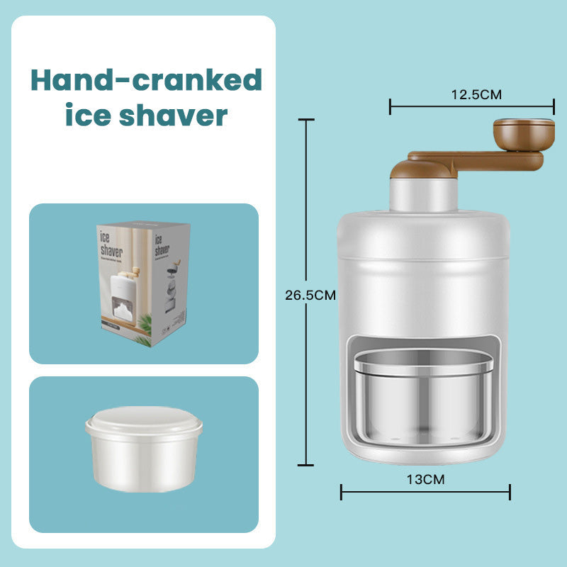 🍧Handvevad rakad ismaskin