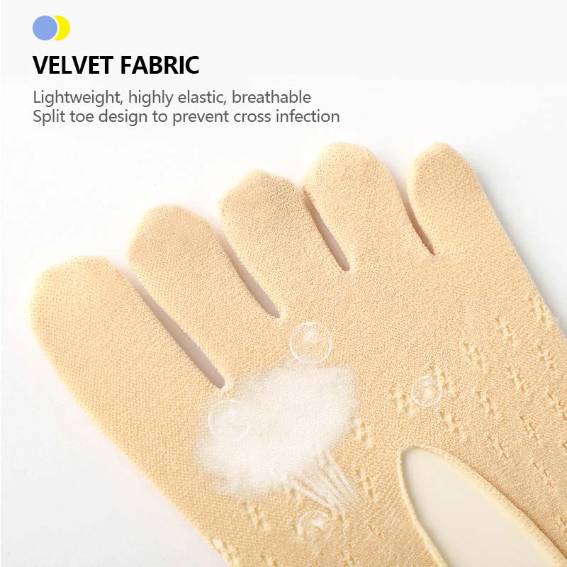 🦶Andningsbara sammetstrumpor (5-pack)