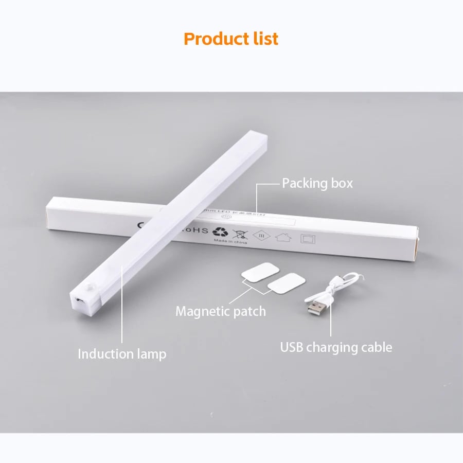 ⚡Sista dagen- Uppladdningsbara LED-lampor utan stans Smart Sensor Magnetic