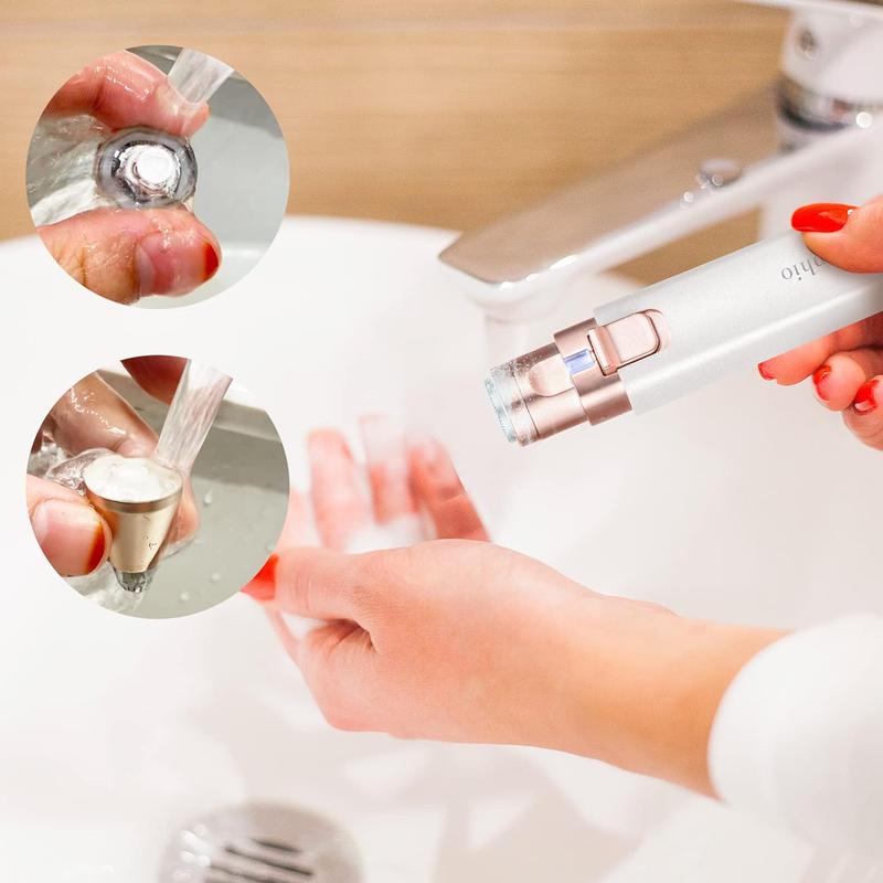 2-i-1 anordning för borttagning av ögonbryn och ansiktshår för kvinnor/2-in-1 Women's Eyebrow and Facial Hair Removal Device