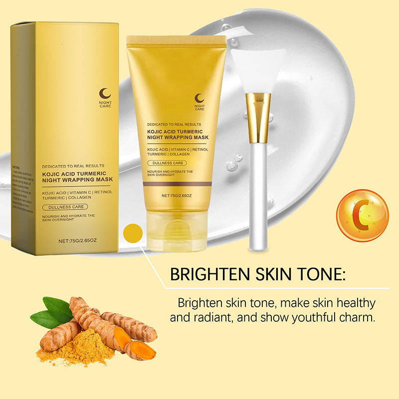🔥Gurkmeja Kollagen Peeling Mask/Turmeric Collagen Peeling Mask