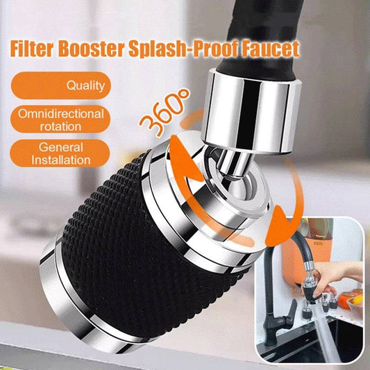Kranfilter 360-graders roterande stänkskyddad kranluftare