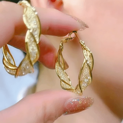 Mode Twist Örhängen/Fashion Twist Earrings