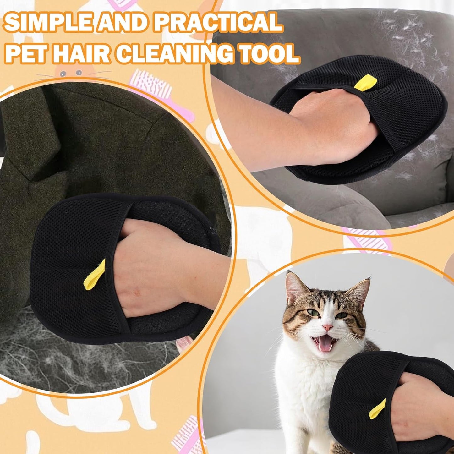 🔥Handskar för hårborttagning för djur🐱🐕