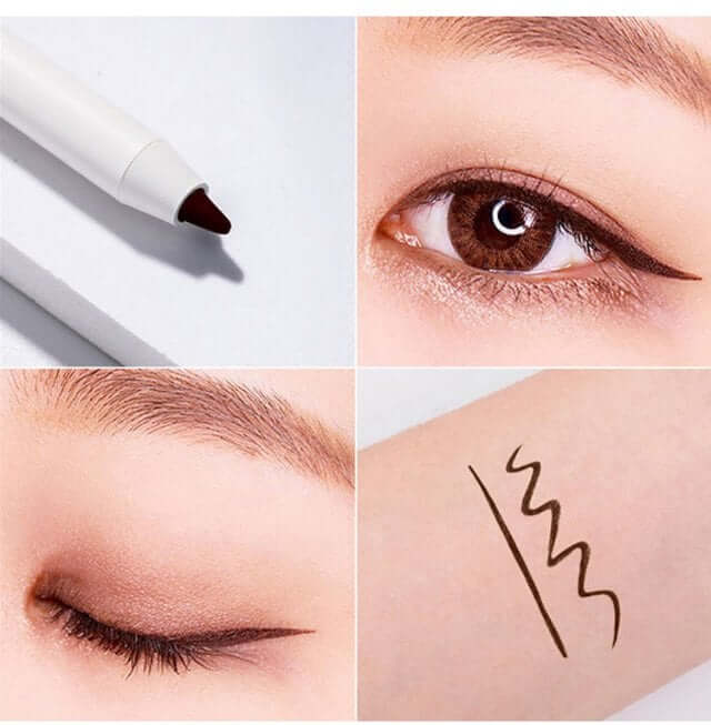 🔥 Köp 2, få 1 gratis 🔥 Snabbtorkande, vatten- och svettålig eyeliner