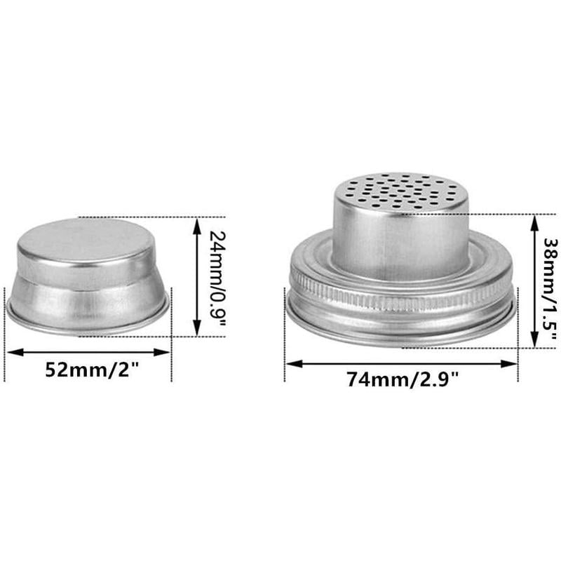 Universella Mason Jar Shaker-lock