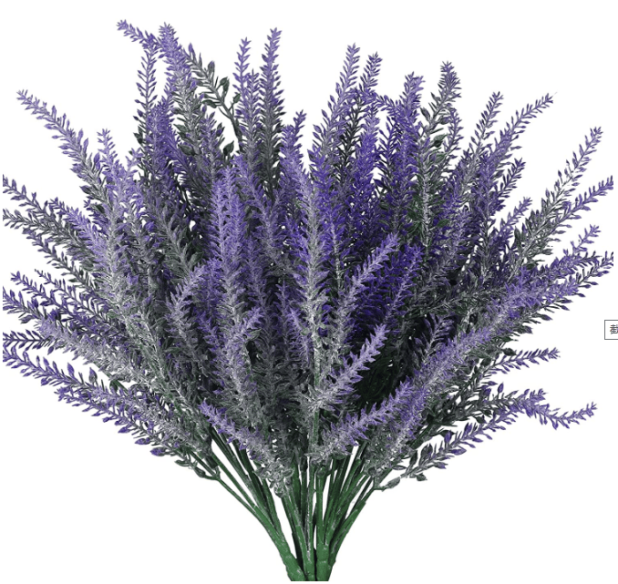 🍁Höstens konstgjorda blommor – heta fynd 🌻Utomhus konstgjorda lavendelblommor