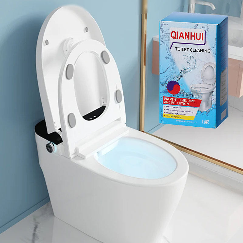 🔥Köp 1 få 1 gratis - 🍋Lemon Scent Toilet Bowl Cleaner Tablets/ Toilet Bowl Cleaner Tablets