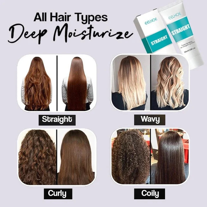 🎉Köp 2, få 1 gratis🎁 Keratinbehandling för rakare hår