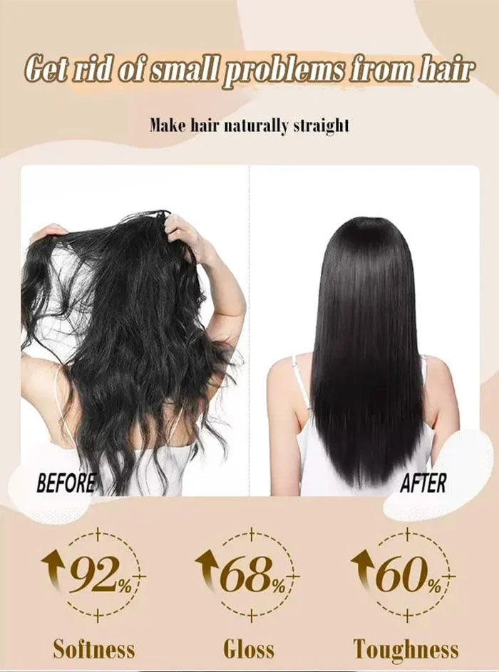 🎉Köp 2, få 1 gratis🎁 Keratinbehandling för rakare hår